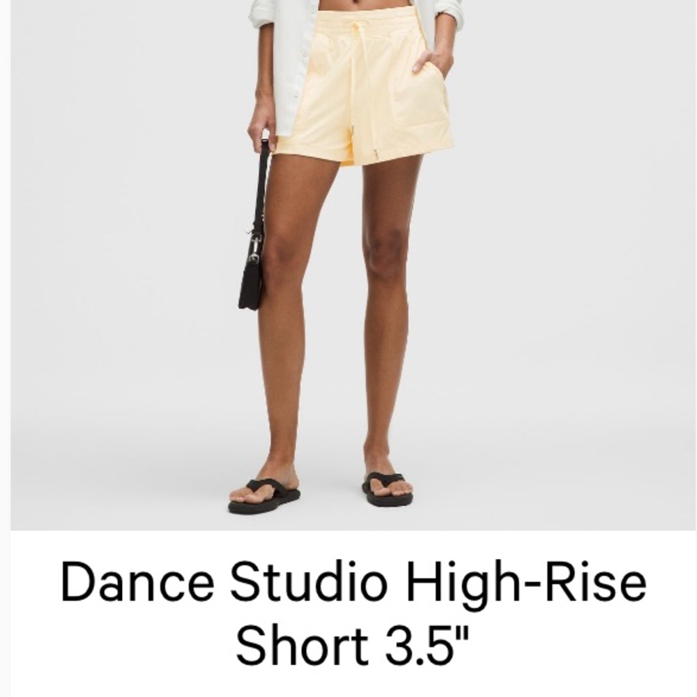 Lululemon dance studio shorts
